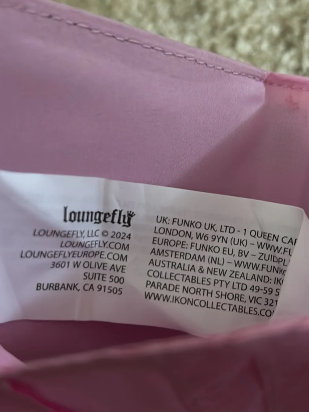 Loungefly Sanrio Kuromi and My Melody Flame Wallet